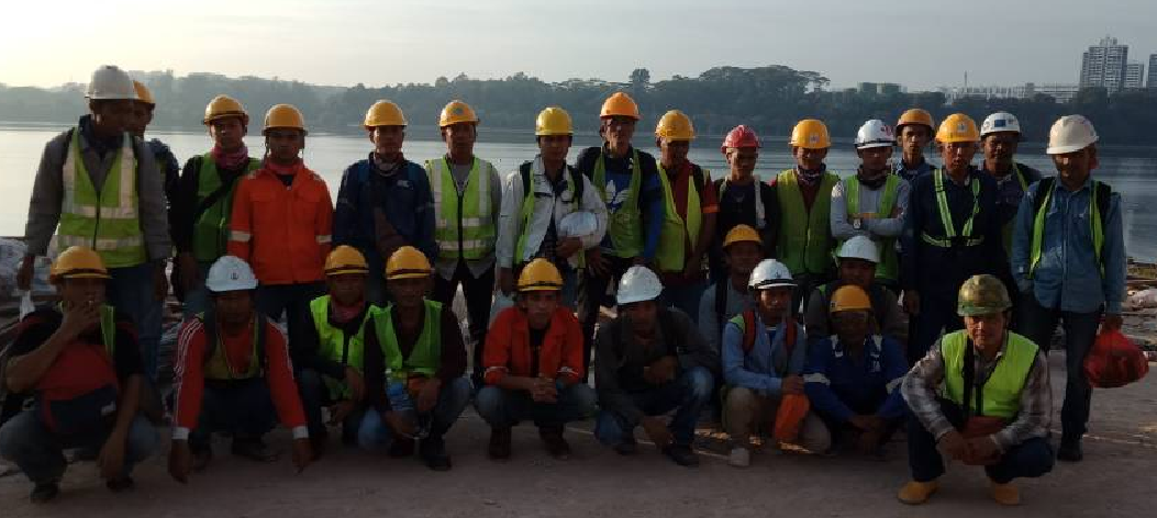 Civil construction, wooden works